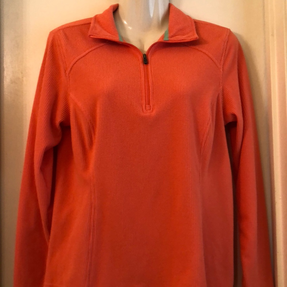 Lands End peach pull over size XS